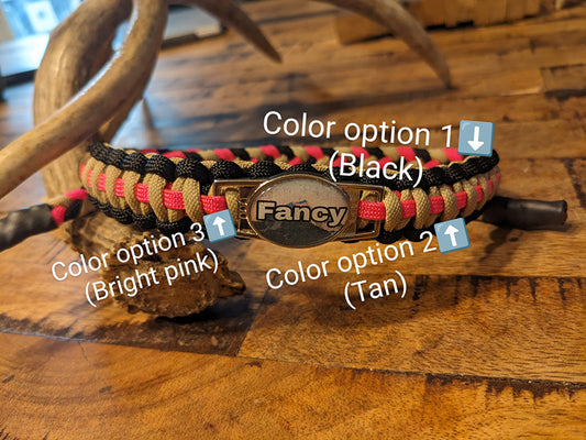 Bow Wrist Sling with Personalized Charm